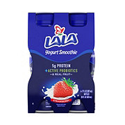 LALA Wild Strawberry Yogurt Smoothie 7 oz Bottles