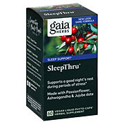 Gaia Herbs Sleep Support SleepThru Vegan Liquid Phyto-Caps