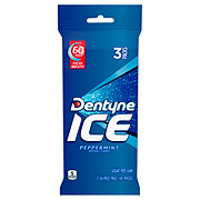 Dentyne Ice Sugar Free Chewing Gum - Peppermint, 3 Pk