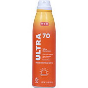 H-E-B Ultra Broad Spectrum Sunscreen Spray – SPF 70