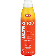H-E-B Ultra Broad Spectrum Sunscreen Spray – SPF 100