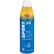 H-E-B Sport Broad Spectrum Sunscreen Spray – SPF 50