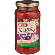 H-E-B Healthy Roasted Garlic Pasta Sauce