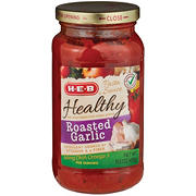 H-E-B Healthy Roasted Garlic Pasta Sauce