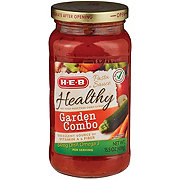 H-E-B Healthy Garden Combo Pasta Sauce