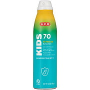 H-E-B Kids Wet Protection Sunscreen Spray – SPF 70