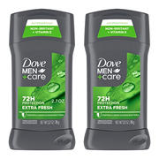 Dove Men+Care Antiperspirant Solid Deodorant - Extra Fresh, 2pk
