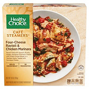 Healthy Choice Café Steamers 4 Cheese Ravioli & Chicken Marinara Frozen Meal