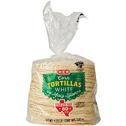H-E-B White Corn Tortillas - Texas-Size Pack