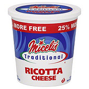Miceli's Traditional Ricotta Cheese