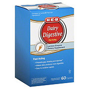 H-E-B Dairy Digestive Fast Acting Caplets