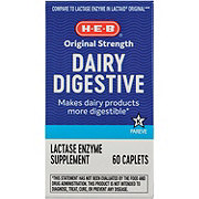 H-E-B Original Strength Dairy Digestive Caplets