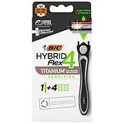 BIC Hybrid Flex 4 Titanium Blades Shavers