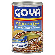 Goya Sodio Reducido Frijoles Pintos Refritos (Reduced Sodium Refried Pinto Beans)