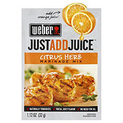 Weber Just Add Juice Citrus Herb Marinade Mix