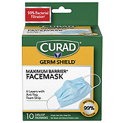 Curad Germ Shield Maximum Barrier Earloop Facemask