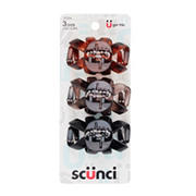 Scunci Effortless Beauty Medium Jaw Clips Shell