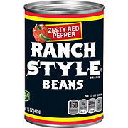 Ranch Style Beans Beans With Zesty Red Pepper Canned Beans