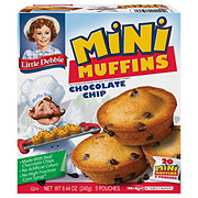 Entenmann's Little Bites Chocolate Chip Muffins - Shop Snack Cakes at H-E-B