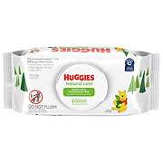 Huggies Natural Care Sensitive Baby Wipes - Fragrance Free