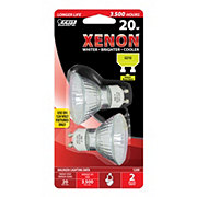 Feit Electric Xenon GU10 20-Watt Halogen Light Bulbs