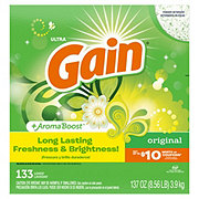 Gain Aroma Boost HE Powder Laundry Detergent, 133 Loads - Original