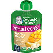 Gerber Organic for Baby Wonderfoods Pouch - Banana & Mango