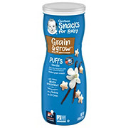 Gerber Snacks for Baby Grain & Grow Puffs - Vanilla