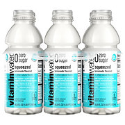 Glaceau Vitaminwater Zero Nutrient Enhanced Squeezed Lemonade Water Beverage 6 PK