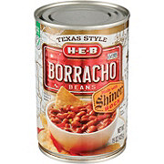 H-E-B Borracho Beans with Shiner Bock