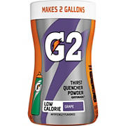 Gatorade G2 Grape Low Calorie Thirst Quencher Powder Packs 8-0.52 Oz