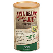 Java Beans & Joe Colombia Supremo Medium Roast Whole Bean Coffee