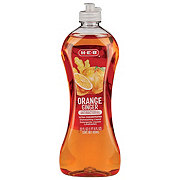 H-E-B Ultra Concentrated Antibacterial Dishwashing Liquid - Orange Ginger