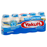 Yakult Non-Fat Light Cultured Probiotic Drink 2.7 oz Bottles
