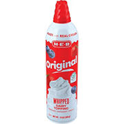 H-E-B Whipped Dairy Topping – Original