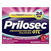 Prilosec OTC Delayed-Release Acid Reducer Tablets Wildberry