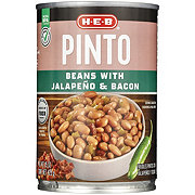 H-E-B Pinto Beans with Jalapenos & Bacon