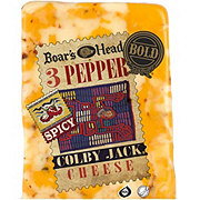 Boar's Head Deli-Sliced Bold 3 Pepper Colby Jack Cheese