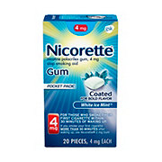 Nicorette Stop Smoking Aid Gum - 4 mg