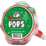 Tootsie Roll Cherry Sour Apple Pops Christmas Bunch