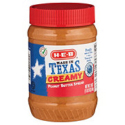 H-E-B Made in Texas Creamy Peanut Butter