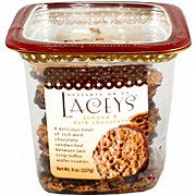 Lacey's Almond & Dark Chocolate Toffee Wafer Cookies