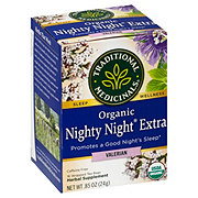 Traditional Medicinals Nighty Night Valerian Tea Bags