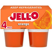 Jell-O Orange Gelatin Snacks