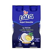 LALA Pina Colada Yogurt Smoothie 7 oz Bottles