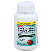 H-E-B Stool Softener & Stimulant Laxative Tablets