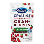 Ocean Spray Craisins Reduced Sugar Sweetened Dried Cranberries