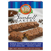 Sunbelt Fudge Dipped Chocolate Chip Chewy Granola Bars