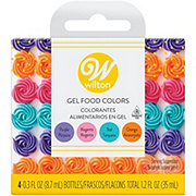 Wilton Neon Gel Food Colors Set
