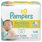 Pampers Sensitive Skin Baby Wipes Refills 3 Pk